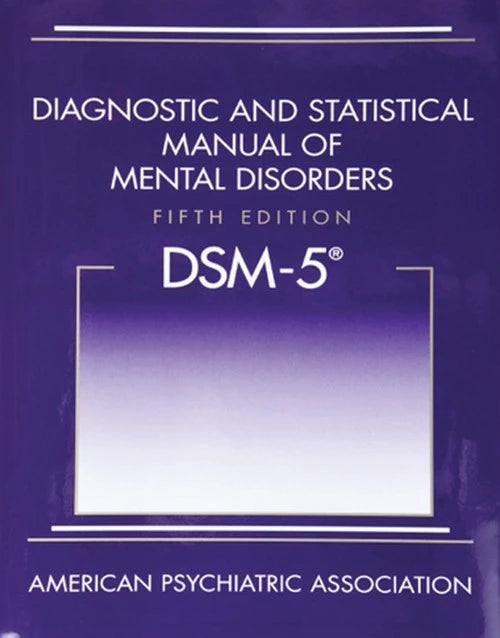 Diagnostic and Statistical Manual of Mental Disorders 5th Edition (DSM-5) – Hardcover: ISBN 9780890425541